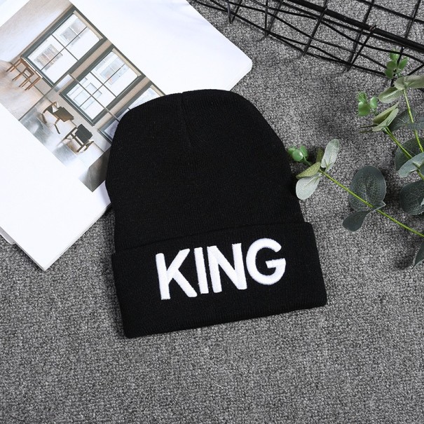 Sombrero de pareja KING QUEEN negro 2