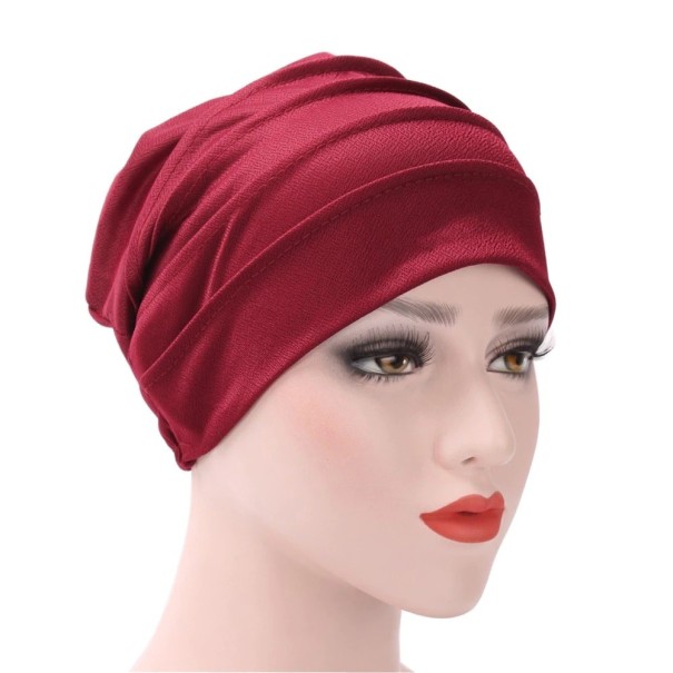 Sombrero elegante para mujer J800 rojo