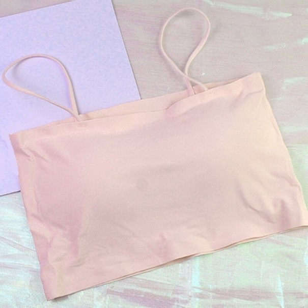 Sømløs bh til kvinder P726 rosa