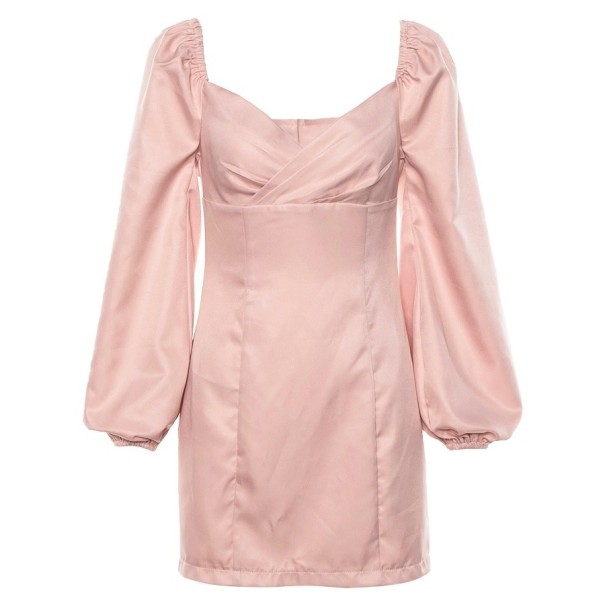Sommar miniklänning rosa S