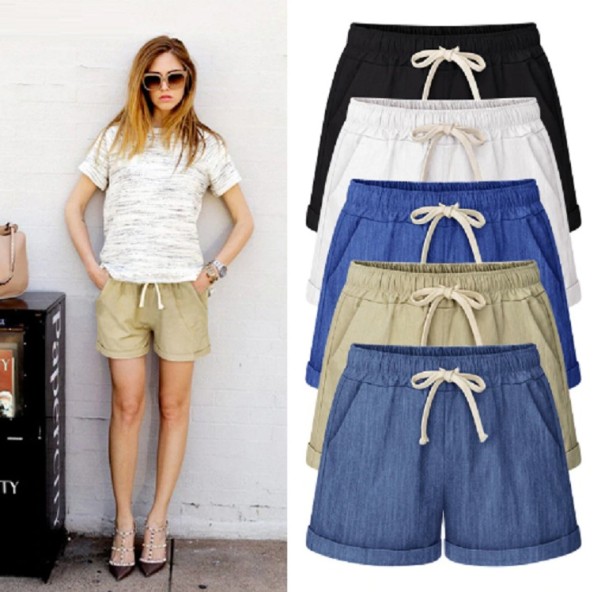 Sommarshorts för kvinnor