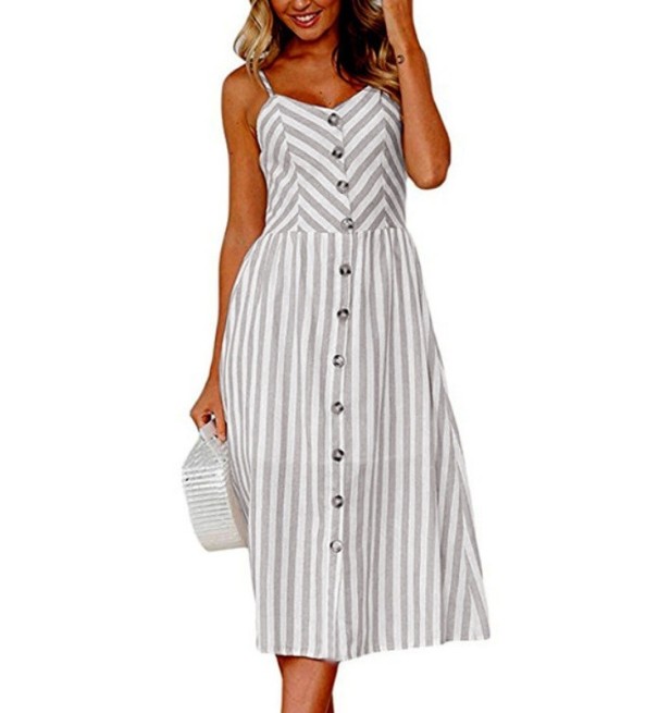 Sommerkleid für Damen mit Trägern 3XL 5
