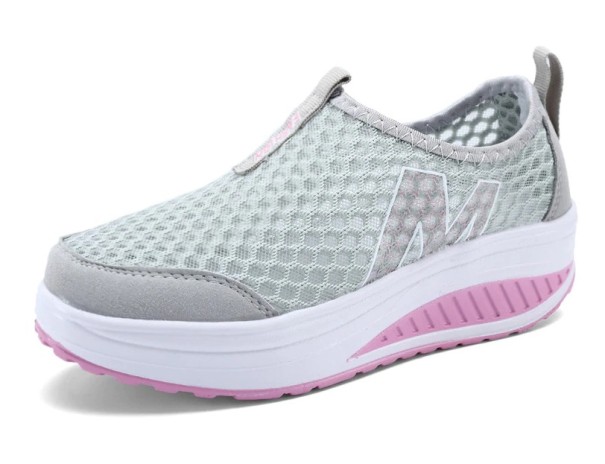 Sommerschuhe für Damen A920 grau 38