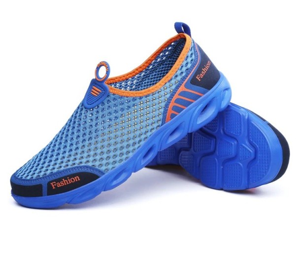 Sommerschuhe für Herren J2129 blau 39
