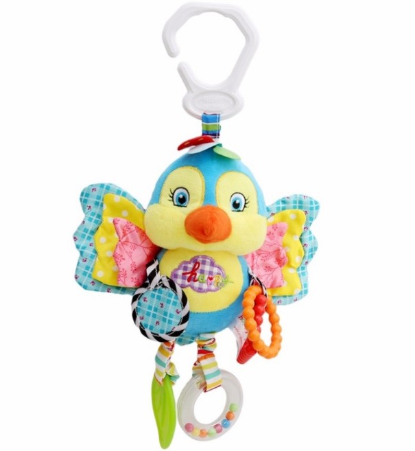 Sonajero colgante para bebé J595 pájaro