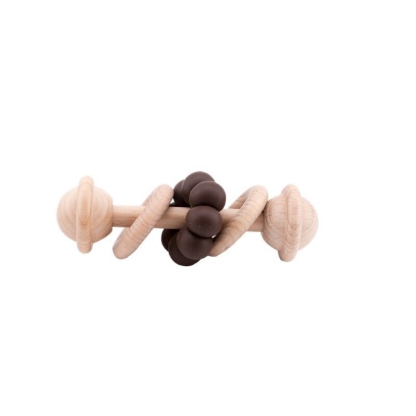 Sonajero de madera para bebés 1