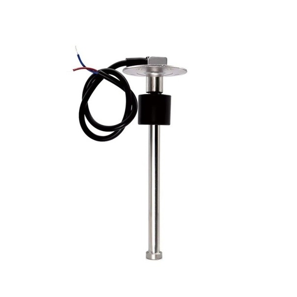 Sonda de nível de combustível 0–190 Ω 100 mm 4" sensor de nível em aço inoxidável IP67 para tanques de combustível e líquidos de barcos, camiões e máquinas 1