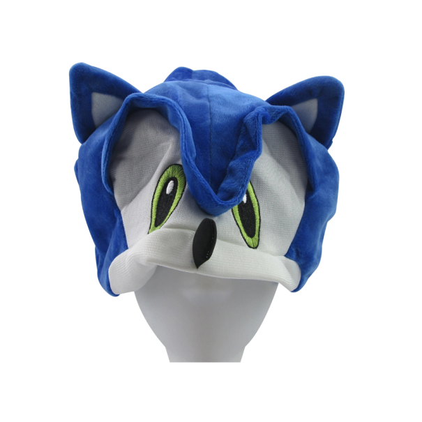 Sonic Hat Cosplay Sonic Zubehör für Sonic Kostüm Plüschhut 1