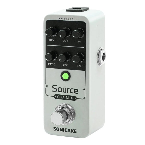 Sonicake Source Compressor 1176 studiokompressor guitar effektpedal Analogisk kredsløb Buffered-Bypass Præcis tonekontrol 1