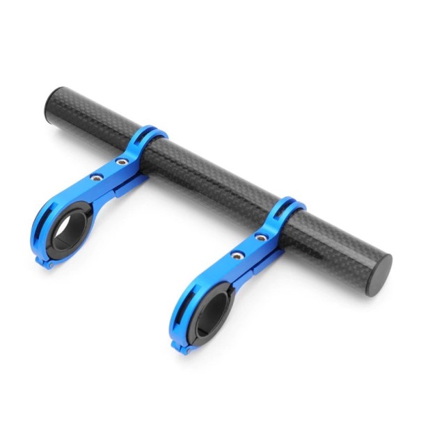 Soporte de extensión de manillar 20 cm azul