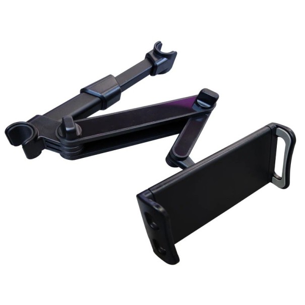 Soporte de teléfono ajustable para coche negro