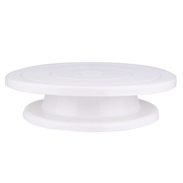 Soporte giratorio para tartas A1 blanco