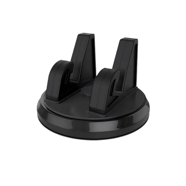 Soporte giratorio para teléfono de coche 7,3 x 4 cm Soporte antideslizante para la consola central Rotación de 360° Sujeción estable Accesorios 1