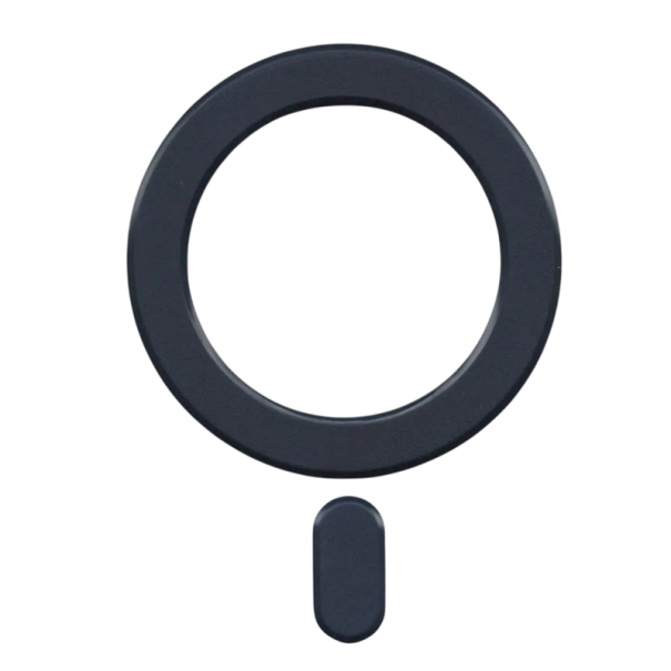 Soporte magnético para teléfono con etiqueta universal de 5,9 cm Anillo magnético para iPhone y Android Sujeción firme y uso cómodo azul oscuro