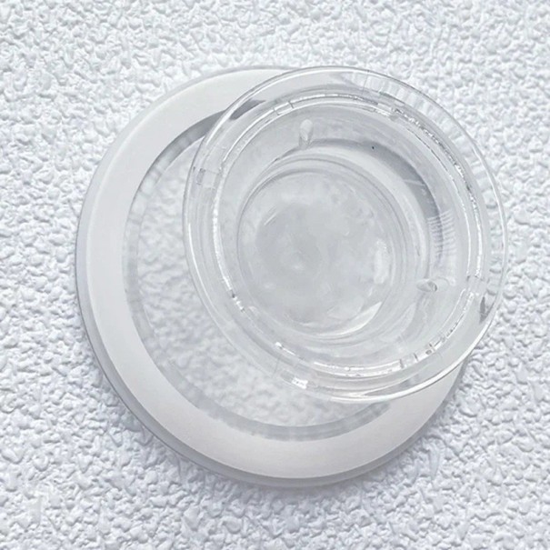 Soporte magnético plegable para teléfono Soporte de plástico para iPhone 13 a 16 Soporte universal para móvil en mesa y coche oficina color transparente