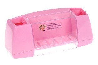 Soporte multifuncional para baño J2578 rosa