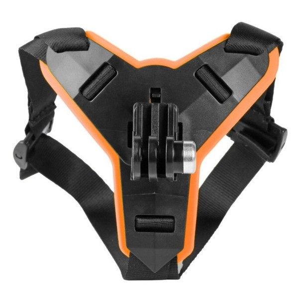 Soporte para casco GoPro naranja