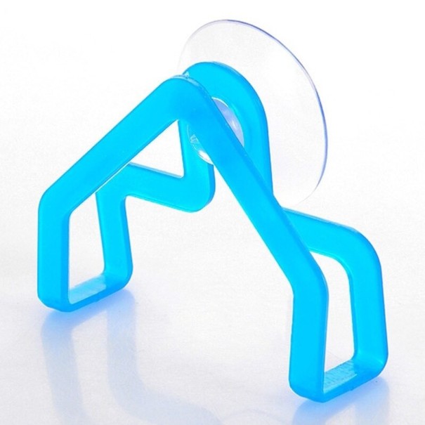 Soporte para esponja de cocina azul