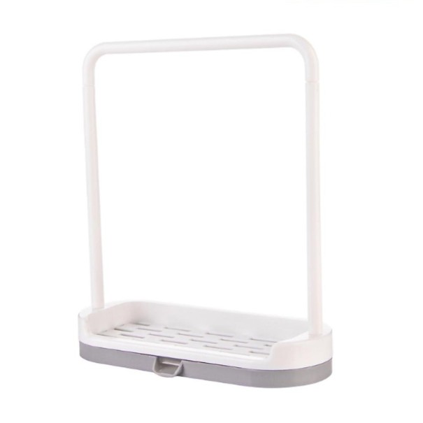 Soporte para esponja y paño de cocina gris Soporte para esponja y paño de cocina gris