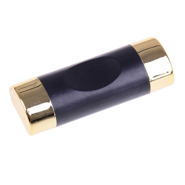 Soporte para palillos de acero inoxidable dorado