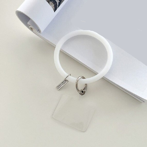 Soporte para teléfono móvil con anillo de silicona 11