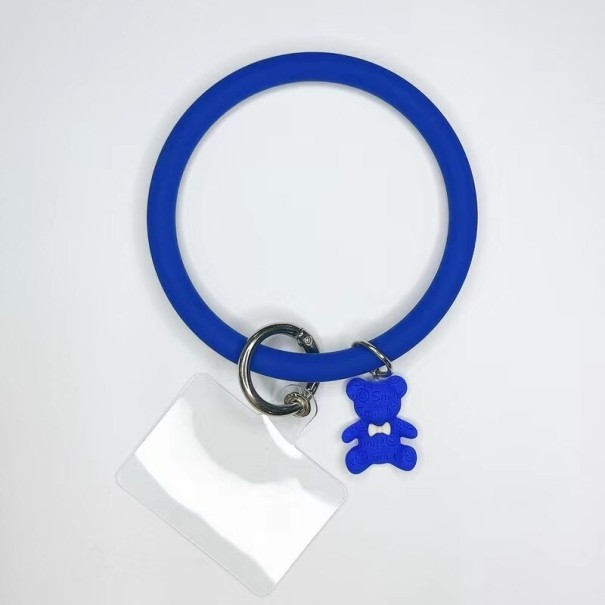 Soporte para teléfono móvil con anillo de silicona 5