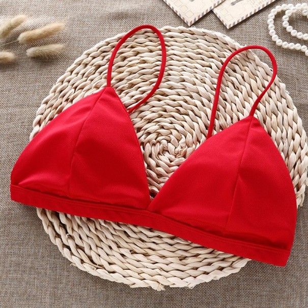 Sottile e carina reggiseno J1677 rosso