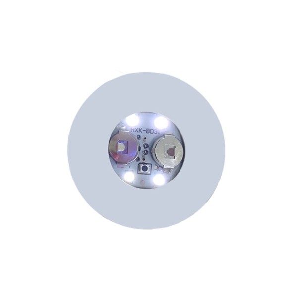 Sottobicchiere LED luminoso bianco