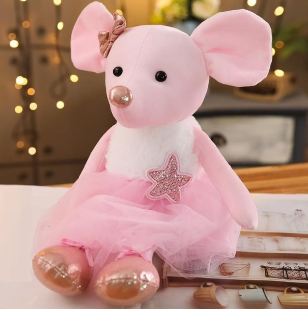 Souris en peluche 42 cm 4