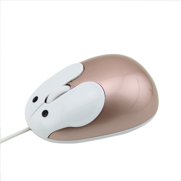 Souris mini optique doré