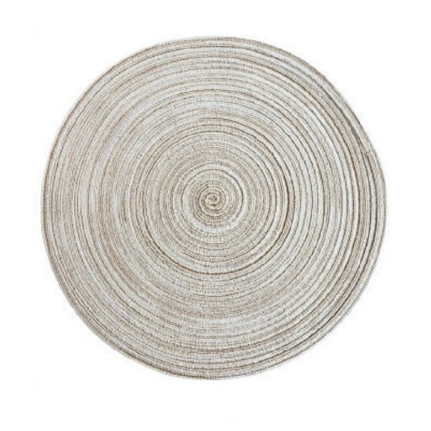 Sous-assiette en fibres de ramie crème L