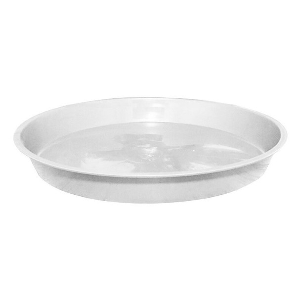 Sous-plat en plastique 10 pcs blanc 9