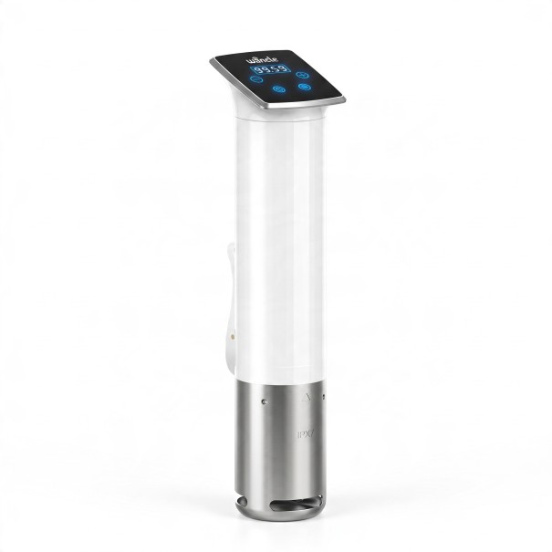 Sous vide immersion cooker Wancle 1100 W Waterproof LED touch display Accuracy ±0,1 °C Removable stainless steel tube White For meat and fish 1