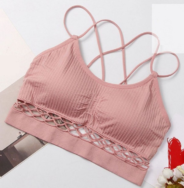 Soutien-gorge d'été pour femmes J1669 rose
