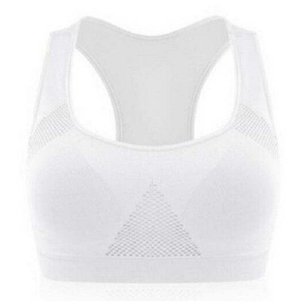 Soutien-gorge de fitness J1003 blanc L