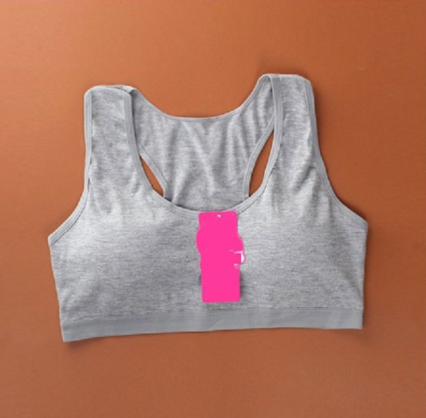 Soutien-gorge de sport pour filles A89 gris