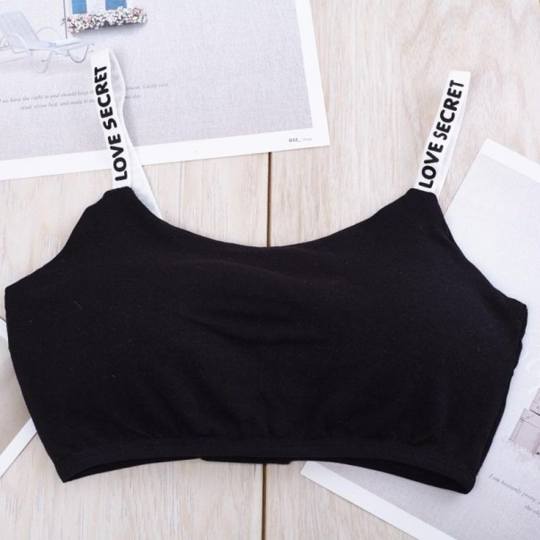 Soutien-gorge de sport sexy noir