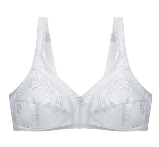 Soutien-gorge légerement rembourré pour femmes blanc 105E