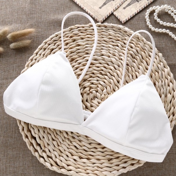 Soutien-gorge mignon pour femmes J1677 blanc