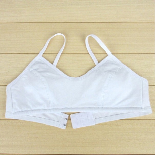 Soutien-gorge non rembourré pour fille blanc