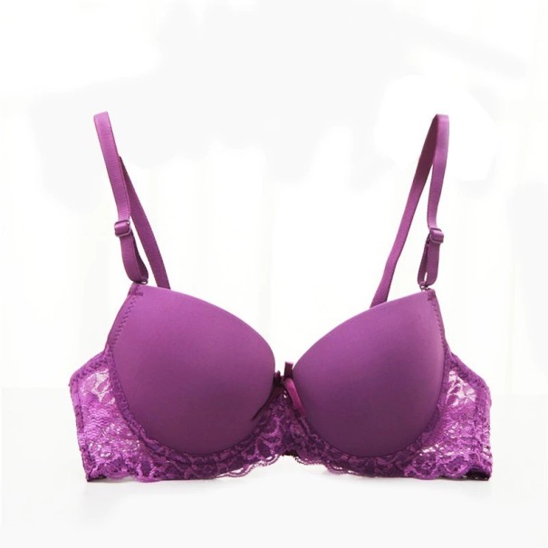 Soutien-gorge pour femme avec nœud J793 violet 70B
