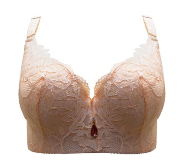 Soutien-gorge pour femmes à forte poitrine beige 95D