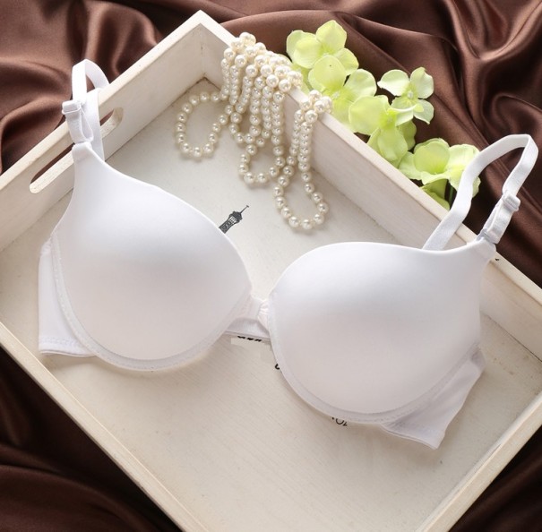 Soutien-gorge Push-up pour femme avec fermeture à l'avant blanc 70A