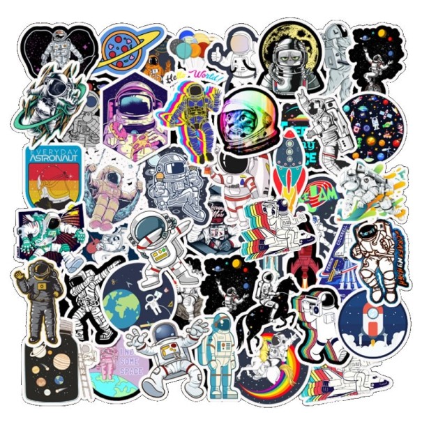Space stickers 10/30/50 st 3