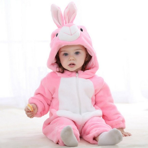 Spädbarn jumpsuit - Kanin 3-6 månader