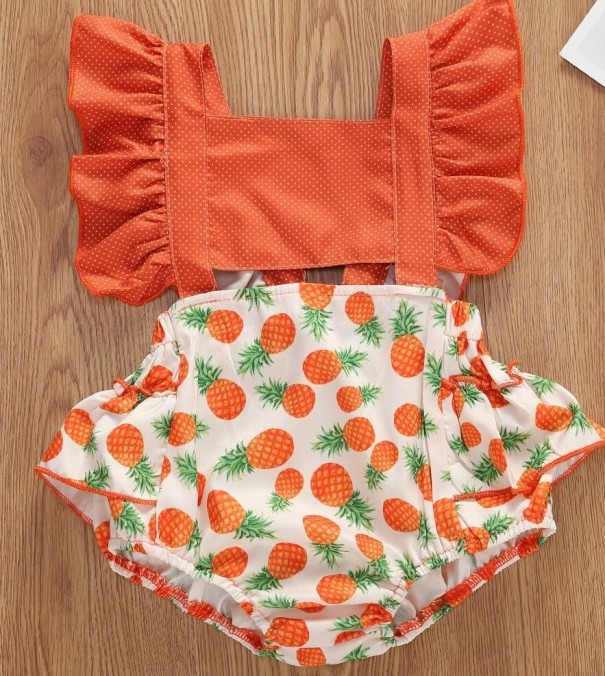 Spädbarnspoäng N790 orange 18-24 månader