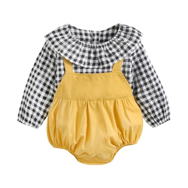 Spädbarnspunkter N832 gul 6-12 månader