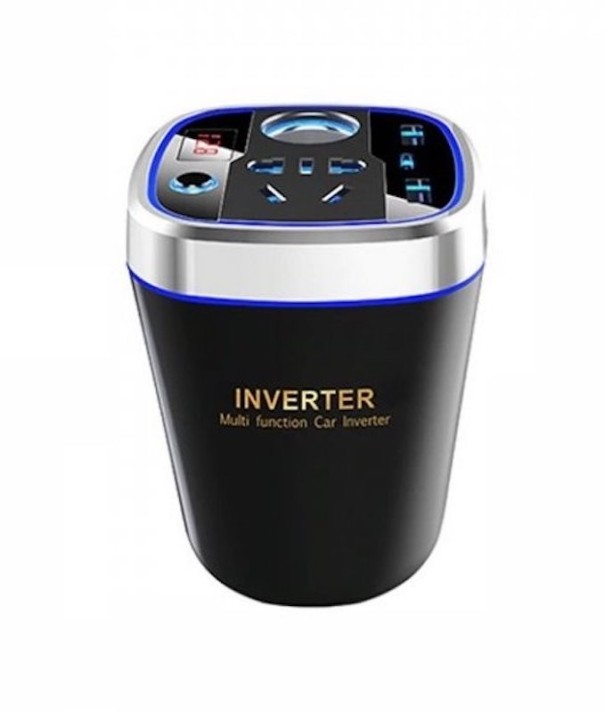 Spændingsomformer 12V til 220V med USB-udgange 1