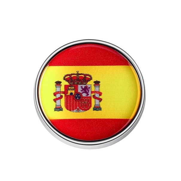 Spanischer Flaggenaufkleber 1