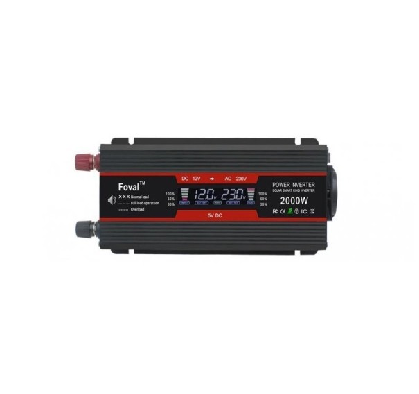 Spänningsomvandlare 12V/230V 2